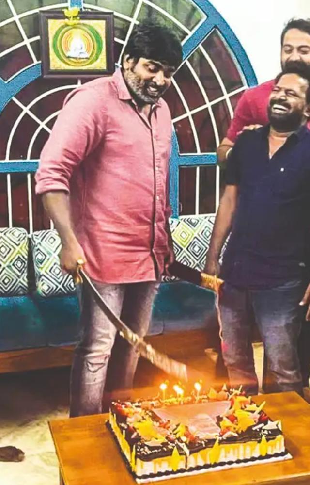 Fans host grand celebrations like cake-cutting and rallies for film releases.