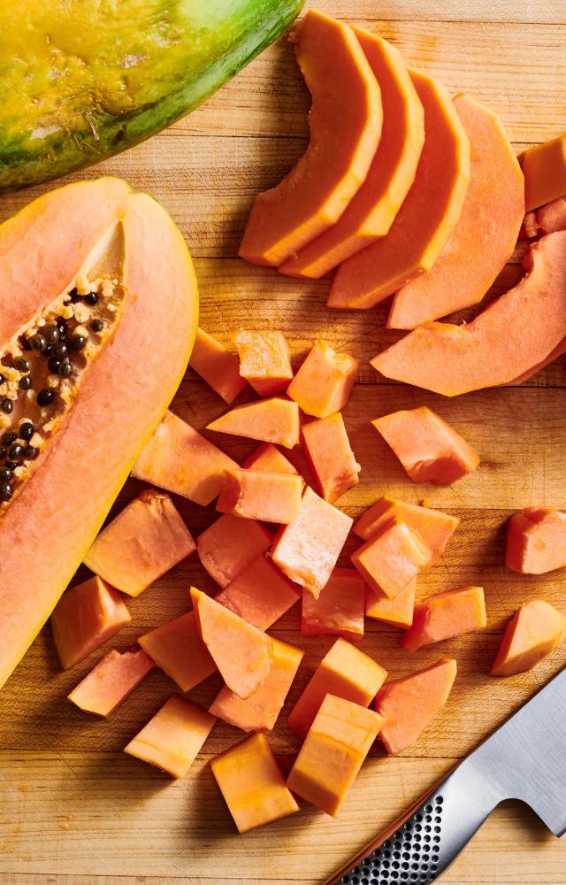 Contains papain, an enzyme that aids in digestion and can help regulate menstrual flow, making periods more regular and less painful.