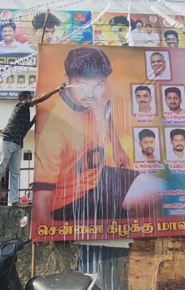  Fans of Thalapathy Vijay enthusiastically celebrated the re-release. Several videos surfaced on social media, capturing the excitement inside the theaters 