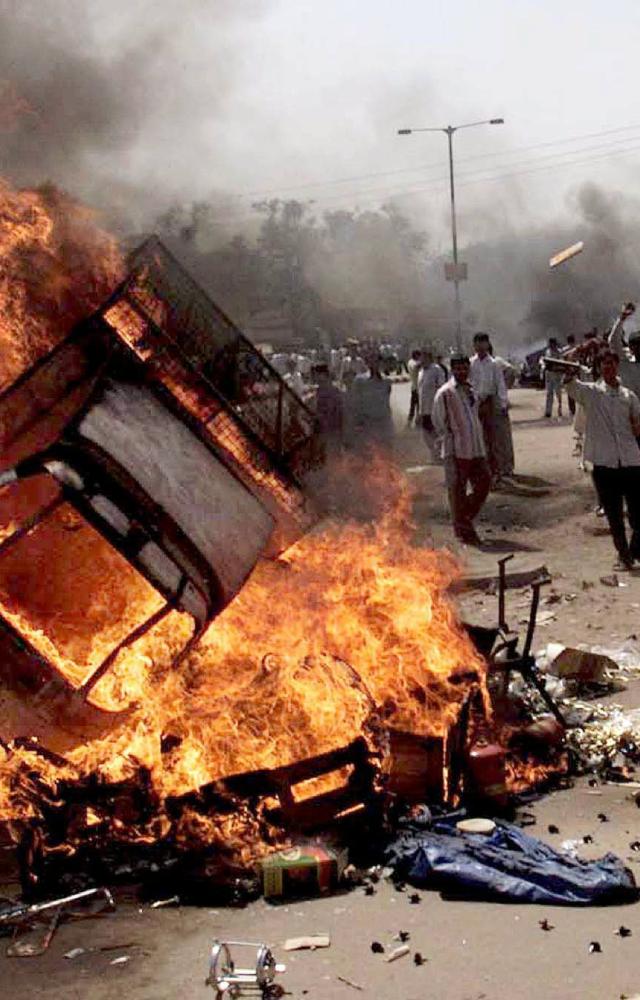 Communal riots between Hindus and Muslims in 1969 in Ahmedabad killed over 1000 people. Reports suggest it was a deliberate plan of the then ruling party.