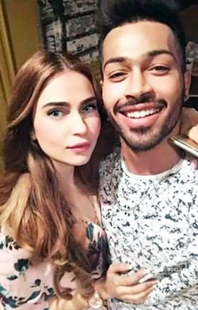Hardik Pandya`s first public relationship was with Kolkata-based model Lisha Sharma. The two dated 2016, however, they called it quits in 2017.