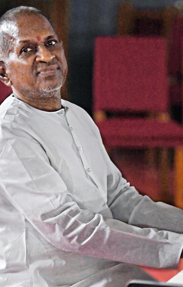 Ilaiyaraaja visited the temple to release his composition 'Divya Pasuram.'

