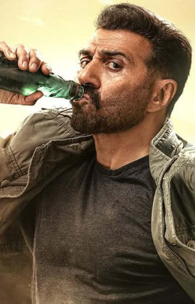 Knowing Sunny Deol`s larger-than-life aura, the film is extra. It starts with him demanding an apology from the goons disturbing his peaceful breakfast.