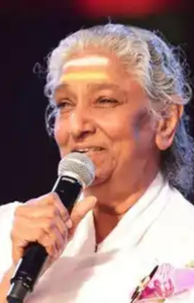 Born on April 23, 1938, in Guntur, S. Janaki fondly known as Janakiamma has sung over 48,000 songs in 25 languages