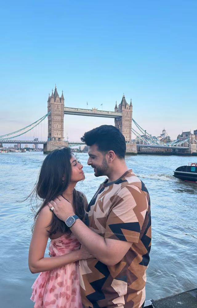 Beloved TV couple, their romantic journey feels like a fairytale, captivating viewers with their enchanting love story.