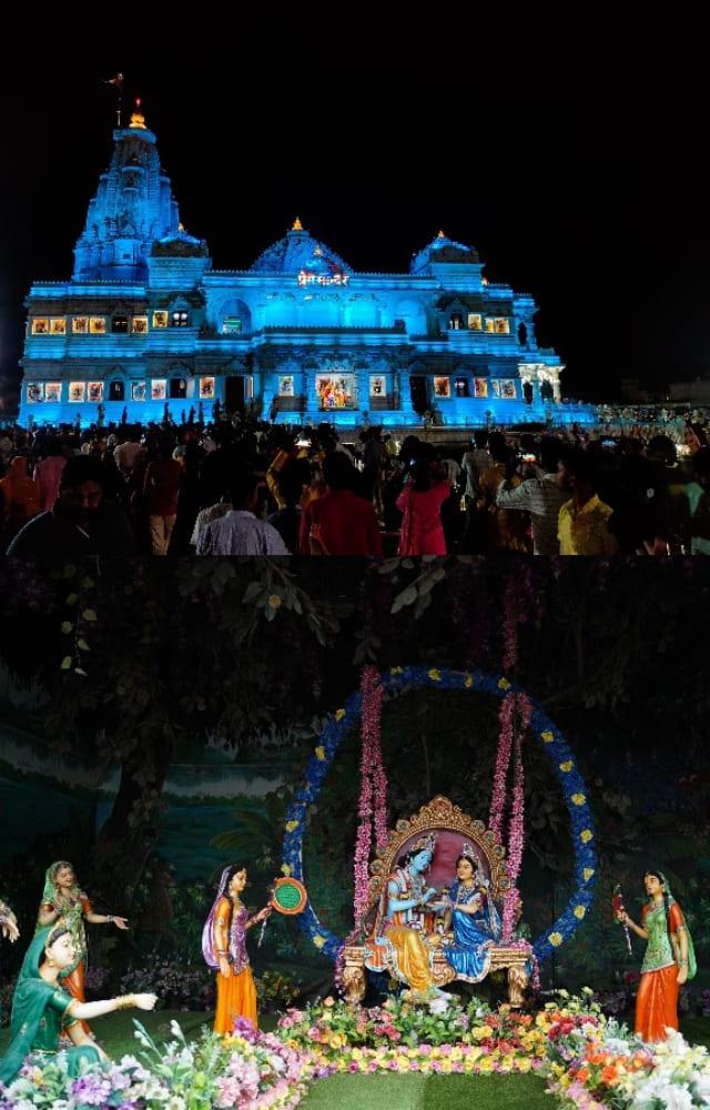 On this auspicious occasion, you can visit some religious places and enjy the spirit of Janmashtami. One of them is Mathura, which marks Krishna`s birthplace.