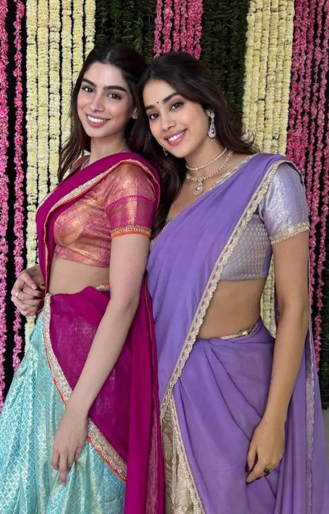 Janhvi And Khushi In Sridevi`s Outfits