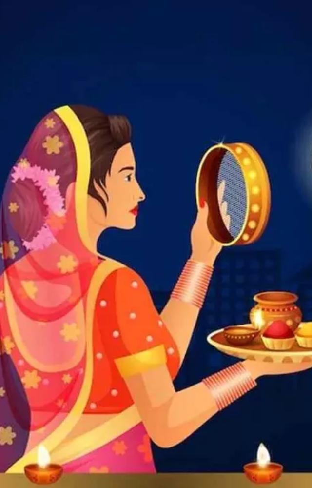 Karwa Chauth is celebrated in states like Punjab, UP, MP, Gujarat, and Delhi. Known as Karak Chaturthi, it coincides with Sankashti Chaturthi.