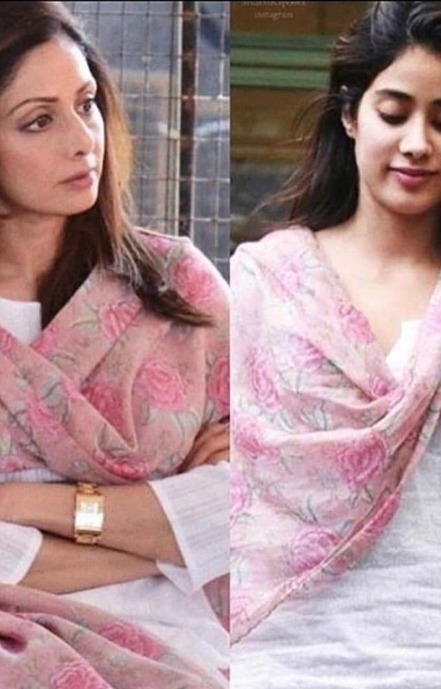 Khushi admires her sister Janhvi`s fashion choices, where she draws inspiration from her mother`s iconic wardrobe, blending her family`s influence with her own.