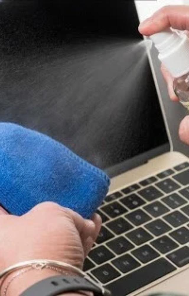 Screen Cleaner Spray: Use a dedicated screen cleaner for stubborn smudges but never spray directly onto the screen.