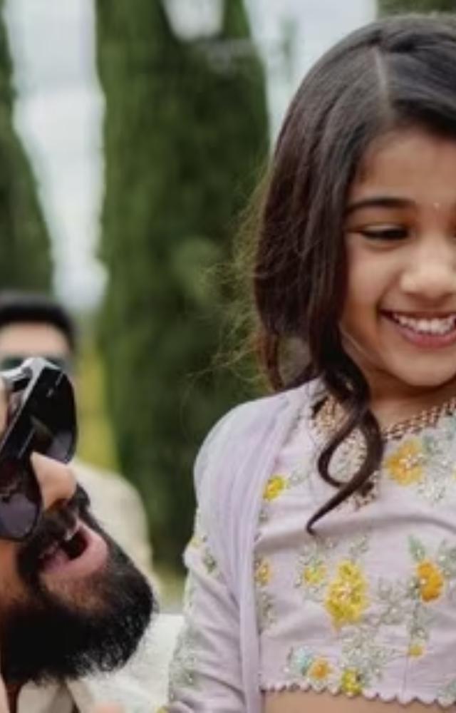 He has praised Arha for her fluent Telugu, even mentioning how she surprised Nandamuri Balakrishna with her language skills
