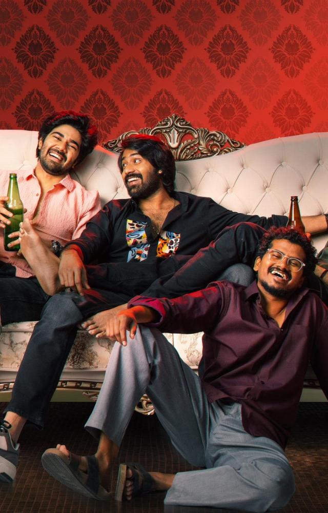 Vishnu Oi shines as Laddu, delivering a memorable performance with excellent comic timing. Sangeeth Shobhan, Narne Nithin, and Ram Nithin have great chemistry.