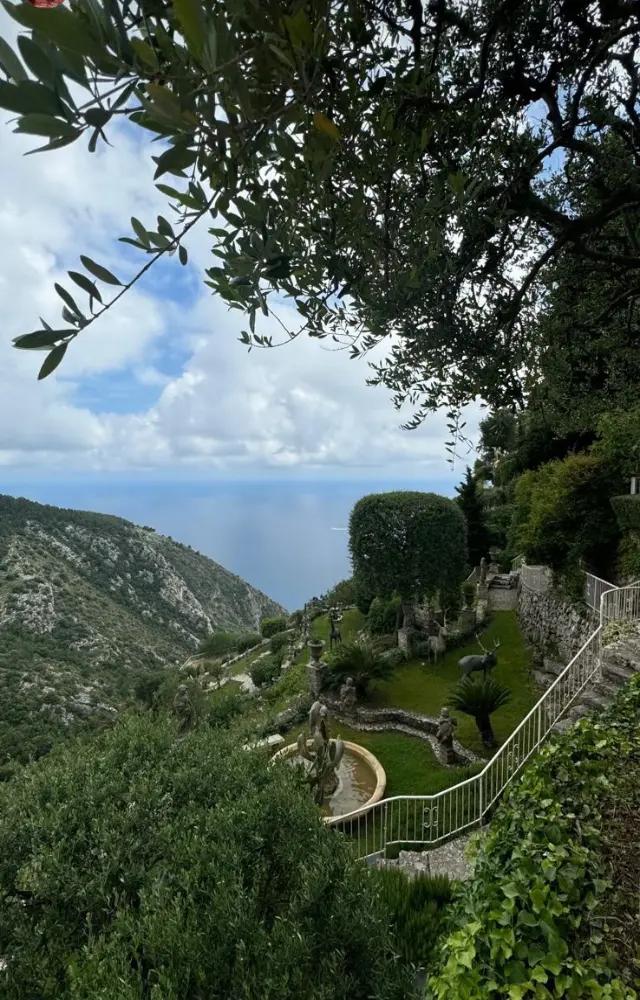 The dance diva shared magical moments from Hôtel Château de La Chèvre d’Or where she’d been staying at.