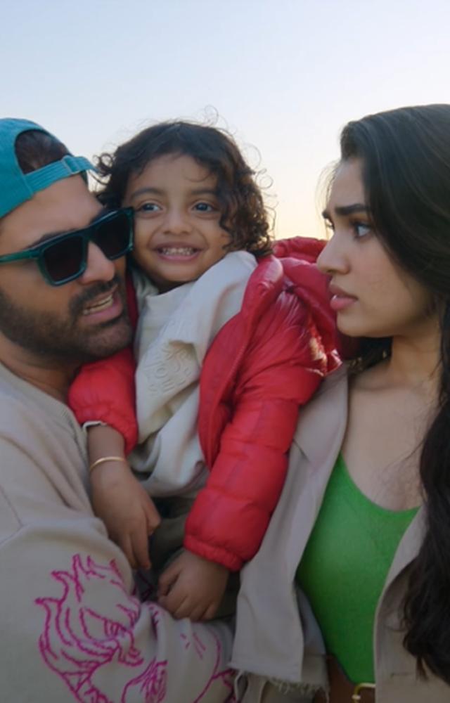 Vikram`s exaggerated carefree lifestyle, initially amusing, becomes repetitive, highlighting a familiar trope pushed to extremes.