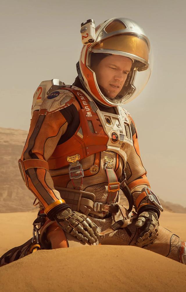 When astronaut Mark Watney is presumed dead during a manned mission to Mars, his crew leaves him behind to survive alone on a hostile planet.