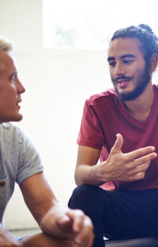 Talk openly with friends, family, and colleagues about mental health.