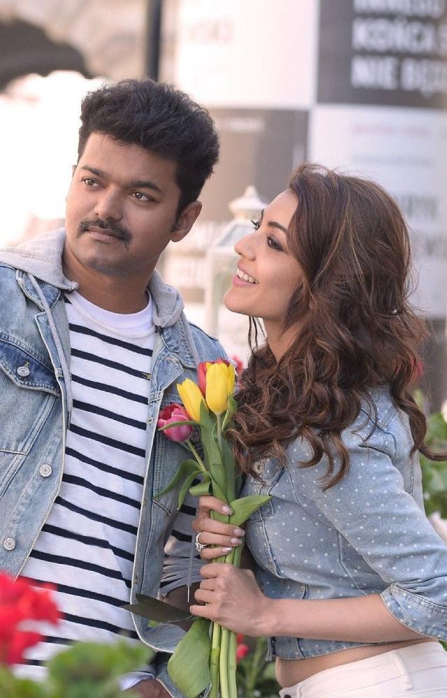 Known for its larger-than-life visuals, social message, and AR Rahman`s brilliant score, this drama stars Samantha, Vijay, and Kajal Aggarwal in leading roles.