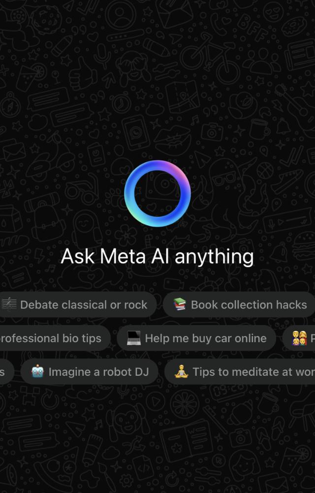 To start using Meta AI, tap the new Meta AI logo located at the bottom right of your screen, agree to Meta’s terms and conditions, and begin chatting immediate