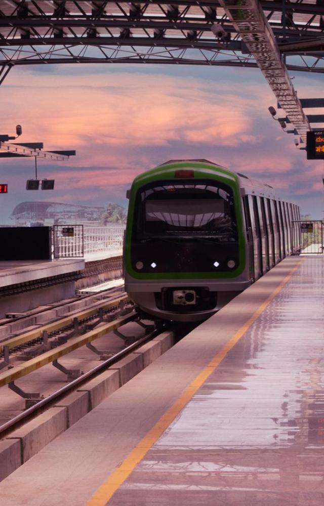 Reinforced concrete walls and multiple layers of earth – the deeper, the better. Metro stations provide excellent safety from radiation and blast pressure.