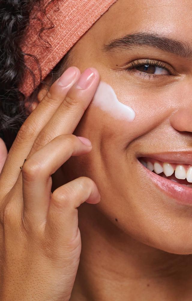 Lock in moisture by applying your cream or lotion right after washing your face.