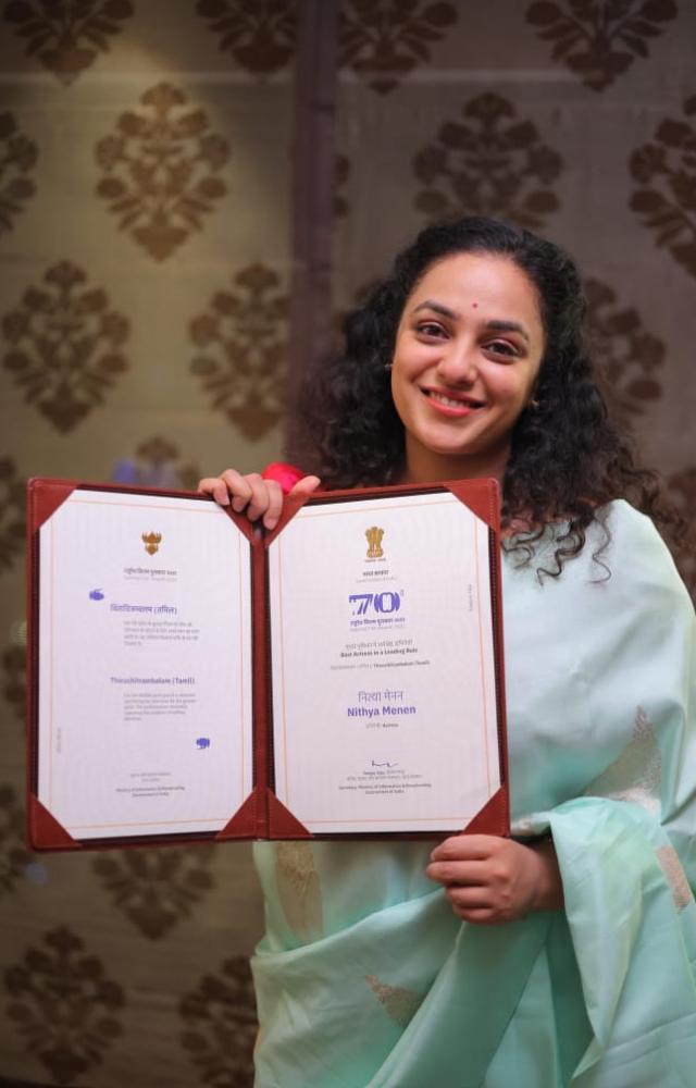 Nithya Menen: National Award Glow