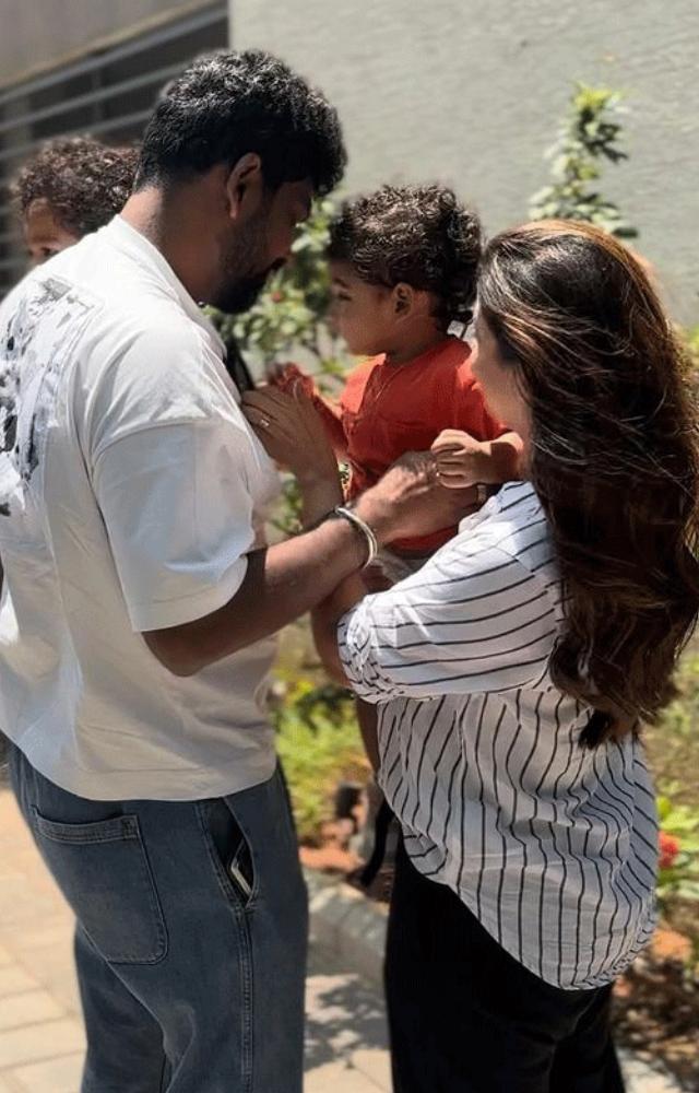  Nayanthara, Vignesh, and their twins explored the bustling streets, scenic spots, and even had a great time at Disneyland