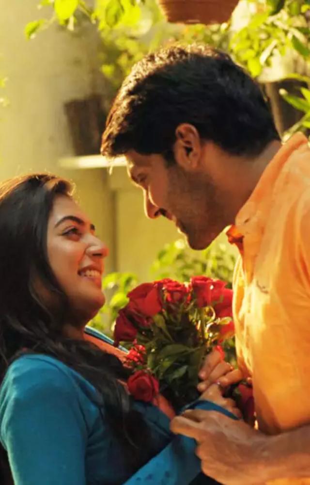 Playing Keerthana, Nazriya`s innocent portrayal opposite Arya in this romantic film captured audiences` hearts with its endearing moments