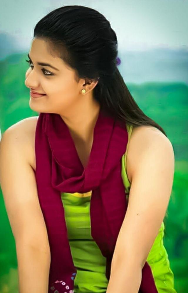 The actress plays the lead role of a beautiful girl named Sailaja. The story revolves around a boy who soon realizes she is his childhood crush.
