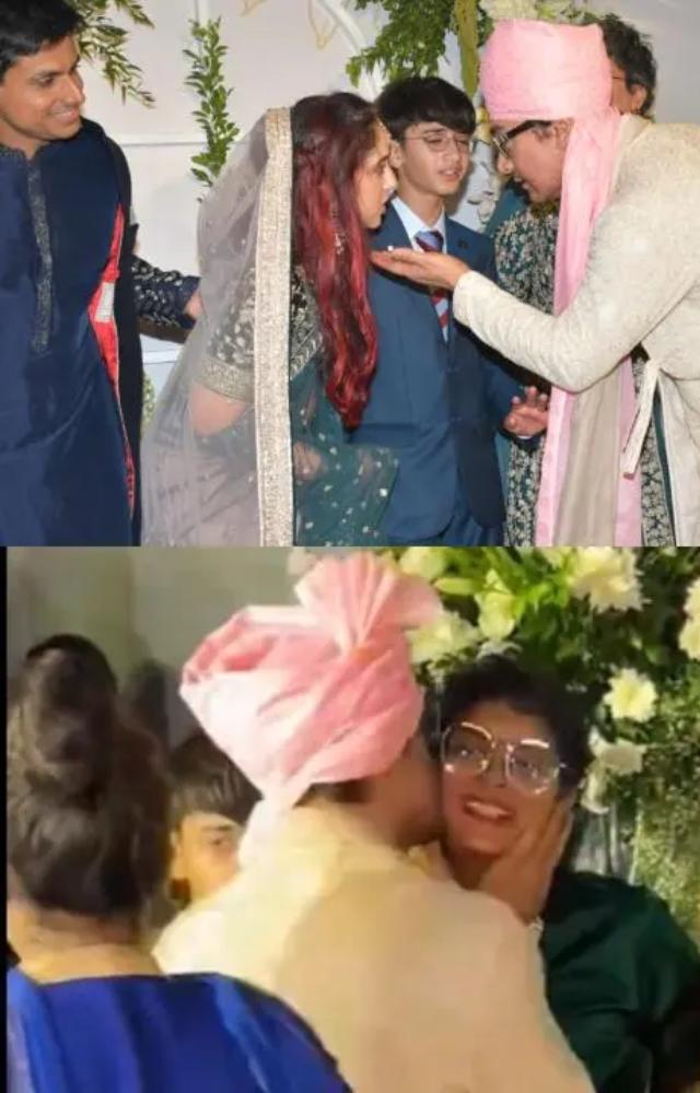 Newlyweds Ira & Nupur pose together