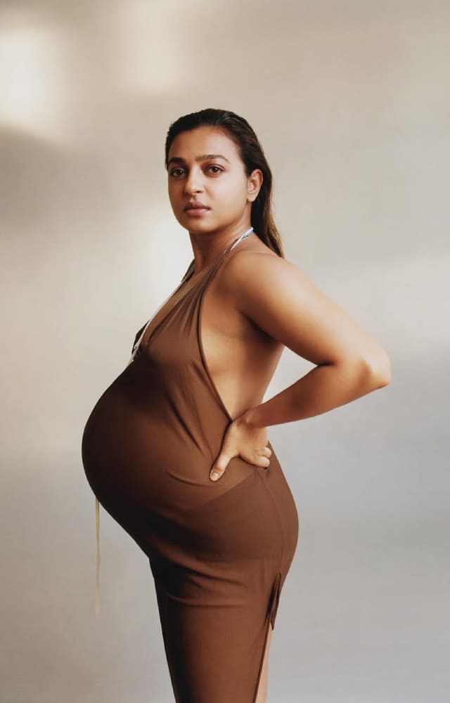 The new mommy in town welcomed her first child, a baby girl, in December this year. She shared a beautiful series of pictures from her maternity shoot.