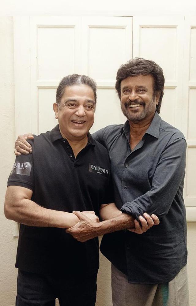Rajini and Kamal Reunion 