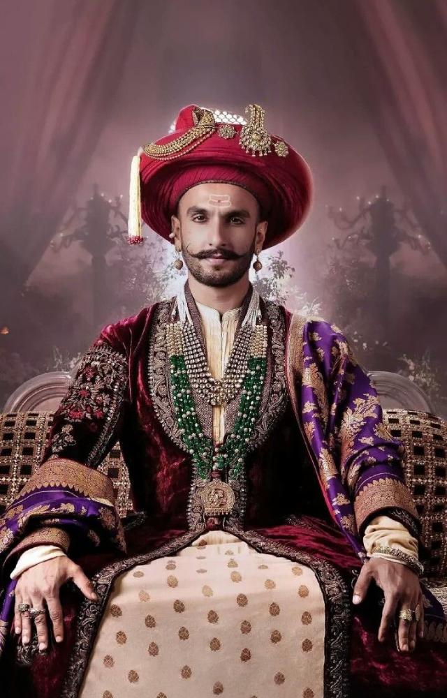 Ranveer Singh played the role of the infamous Maratha hero Peshwa Bajirao in Sanjay Leela Bhansali`s Bajirao Mastani. The film also stars Deepika and Priyanka.