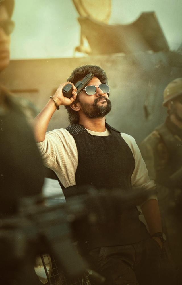Witness Nani in a role unlike any before, portraying a ruthless cop with a fierce commitment to justice.