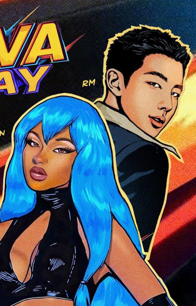 RM collaborated with American rapper Megan Thee Stallion recently for this rap track. Previously, Megan had collaborated with BTS on their single, Butter remix.