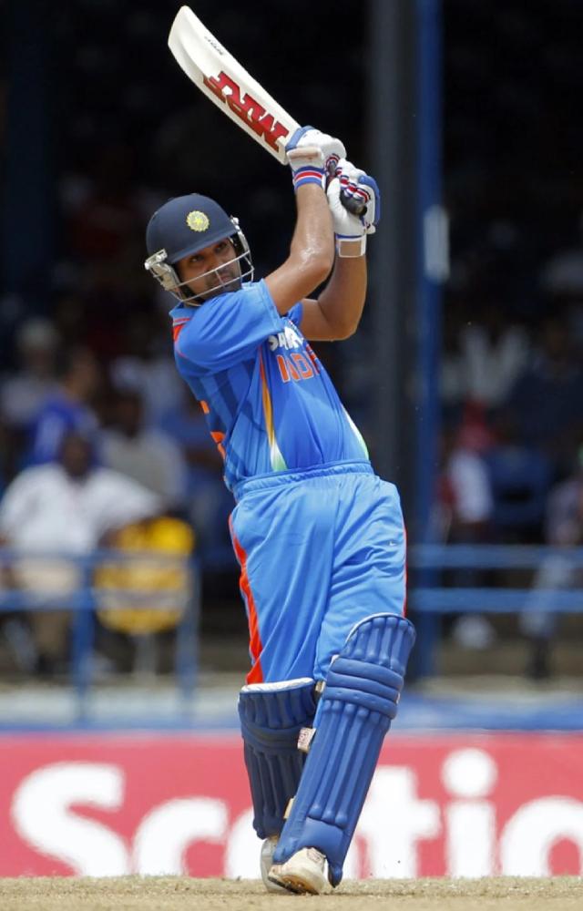 Rohit Sharma began his cricketing journey as an off-spin bowler and only later transitioned into a top-order batsman due to his batting talent.