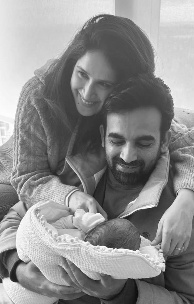 The couple were recently blessed with a baby boy, whom they named Fatehsinh Khan. The new parents will be starting a beautiful chapter in their lavish home.