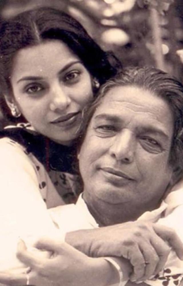 Shabana hails from a family of artists—her father was poet Kaifi Azmi, and her mother, Shaukat Kaifi, was a stage actress.
