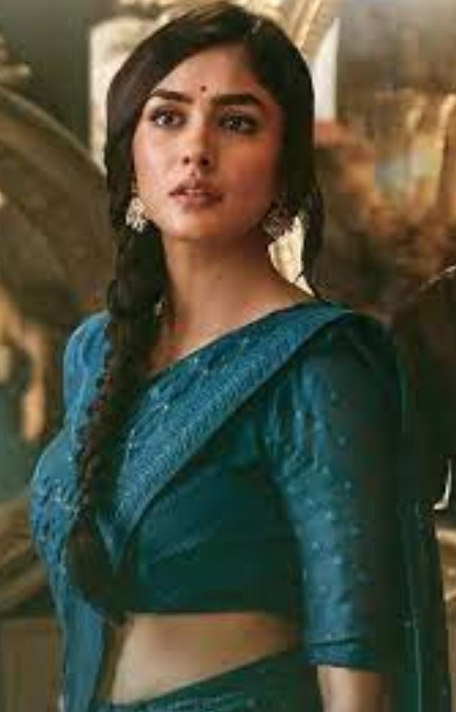 Mrunal`s portrayal of Sita exudes elegance and grace, captivating the audience.