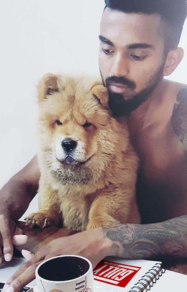 Simbaa, his loyal pet, is an integral part of KL Rahul`s life, offering unconditional love and comfort.