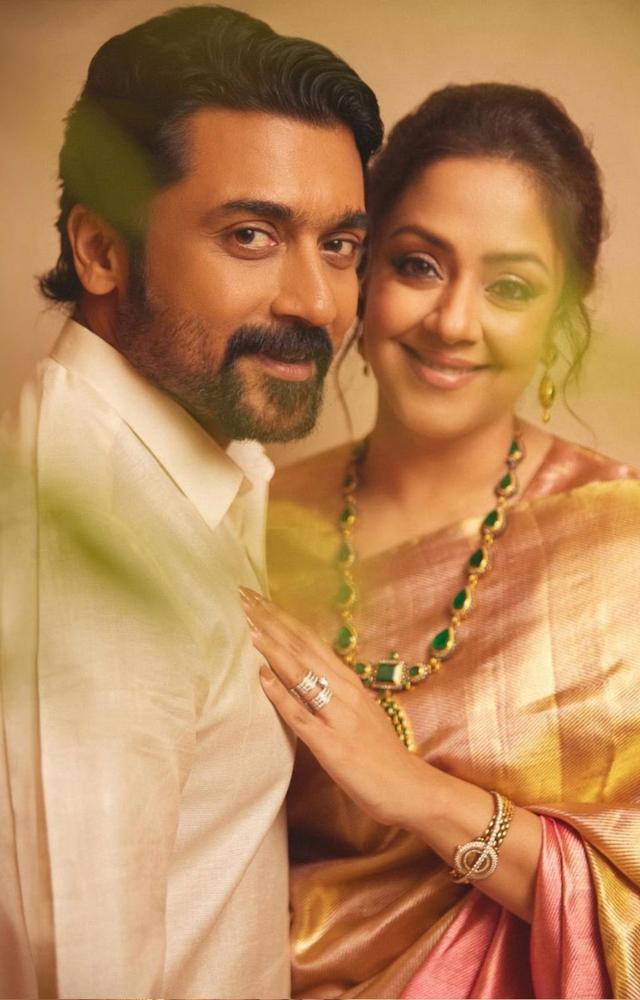 The star couple first met on the sets of Poovellam Kettuppar (1999), and their bond grew over several films. They married in 2006.