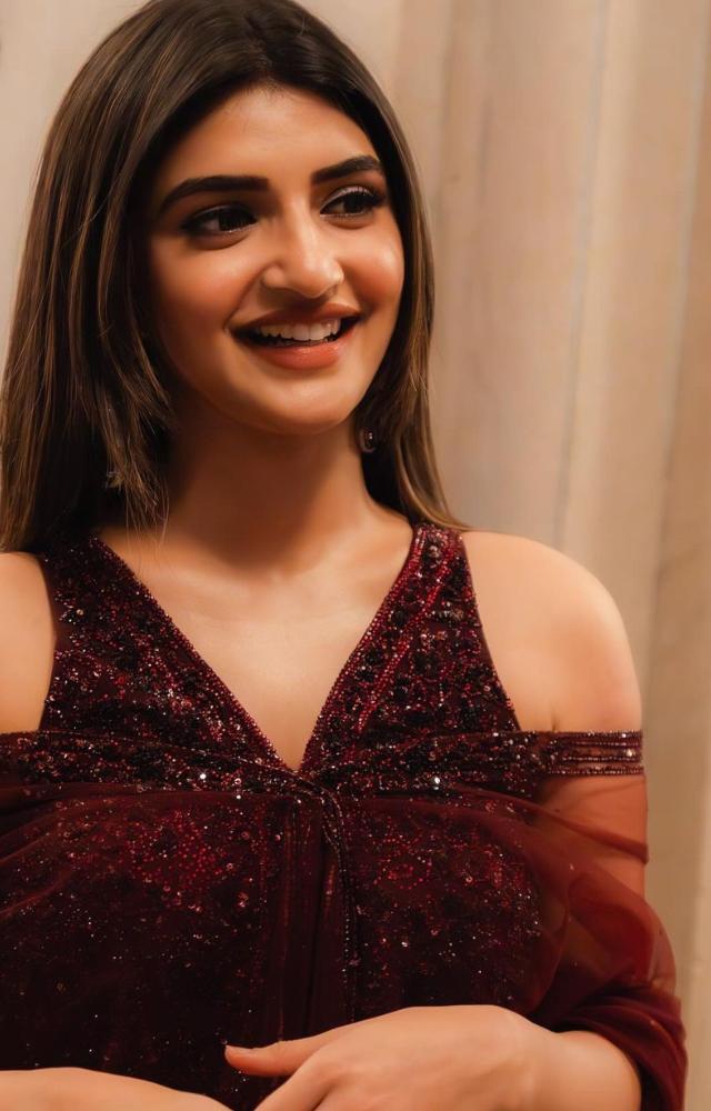 Dazzling actress Sreeleela known for infectious smiles and graceful twirls stealing the spotlight. Renowned for dance moves and a charming smile