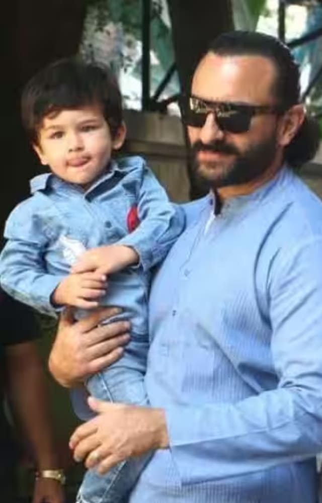 We want these kinds of midweek blues. The father-son duo looks adorable as they twin in blue.