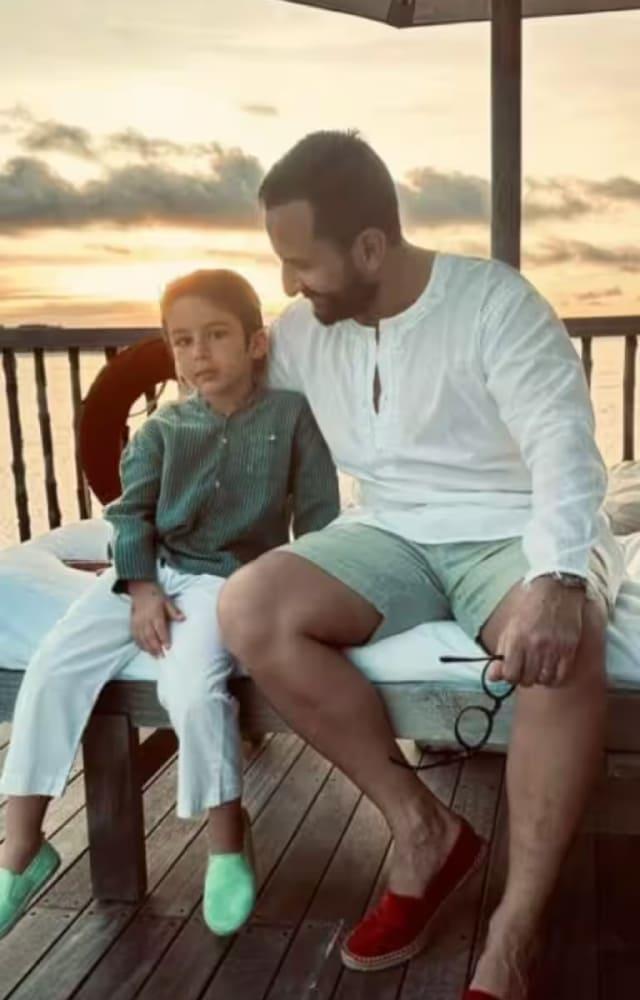 Saif Ali Khan And Taimur Fashion Diaries