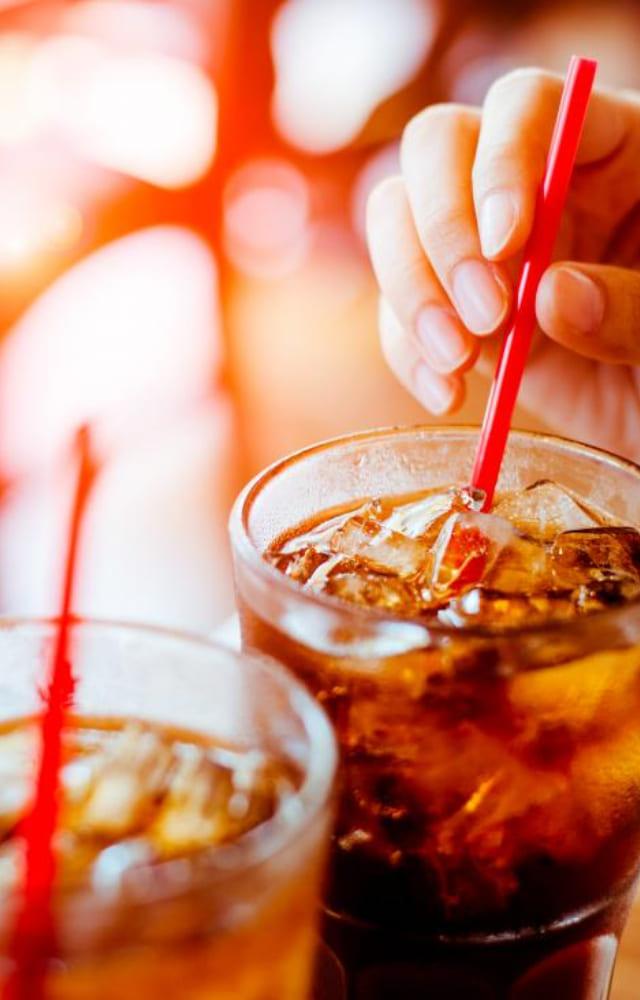 Sugary drinks like sodas, sweetened juices, and energy drinks can contribute to obesity and insulin resistance, which can put you at risk for breast cancer.