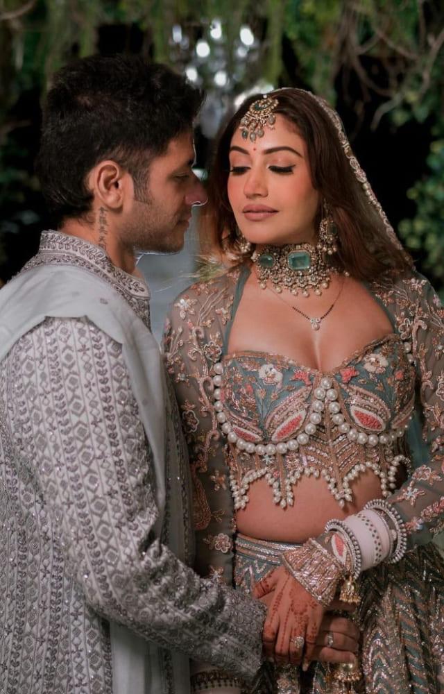 Yet another TV actress who tied the knot in 2024, Surbhi Chandra and Karan Sharma`s wedding pictures are absolutely dreamy.