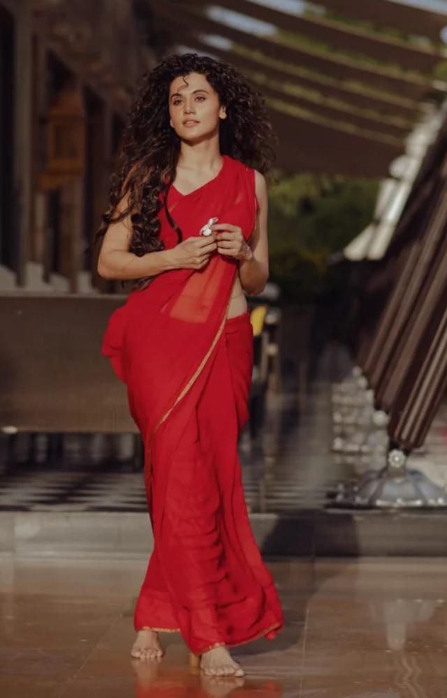 Taapsee`s performances are noted for their authenticity, whether she is playing a rural woman or a modern urban professional, adding depth to her roles.