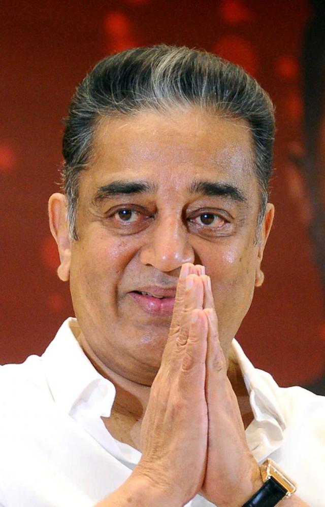 The Nayakan actor formed his own political party Makkal Needhi Maiam in 2018.