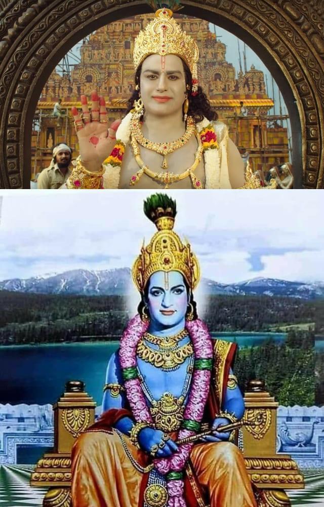 Tollywood Actors Who Played Lord Krishna