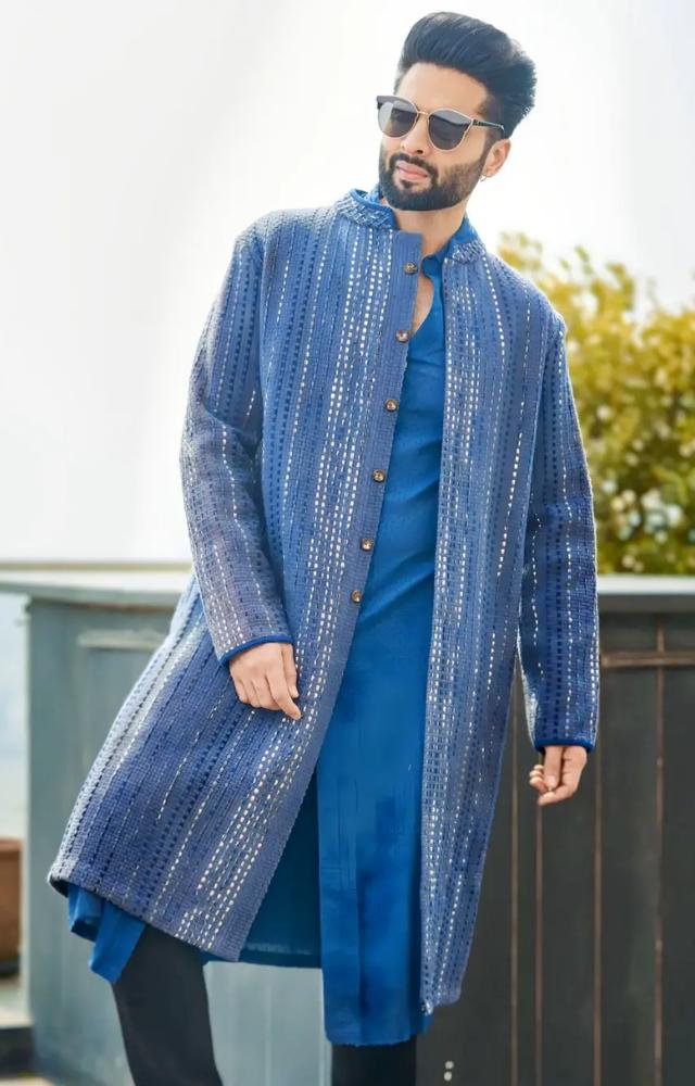 The actor completed the look with a black pant and sunglasses, showcasing his fans` admiration for his eclectic wardrobe choices