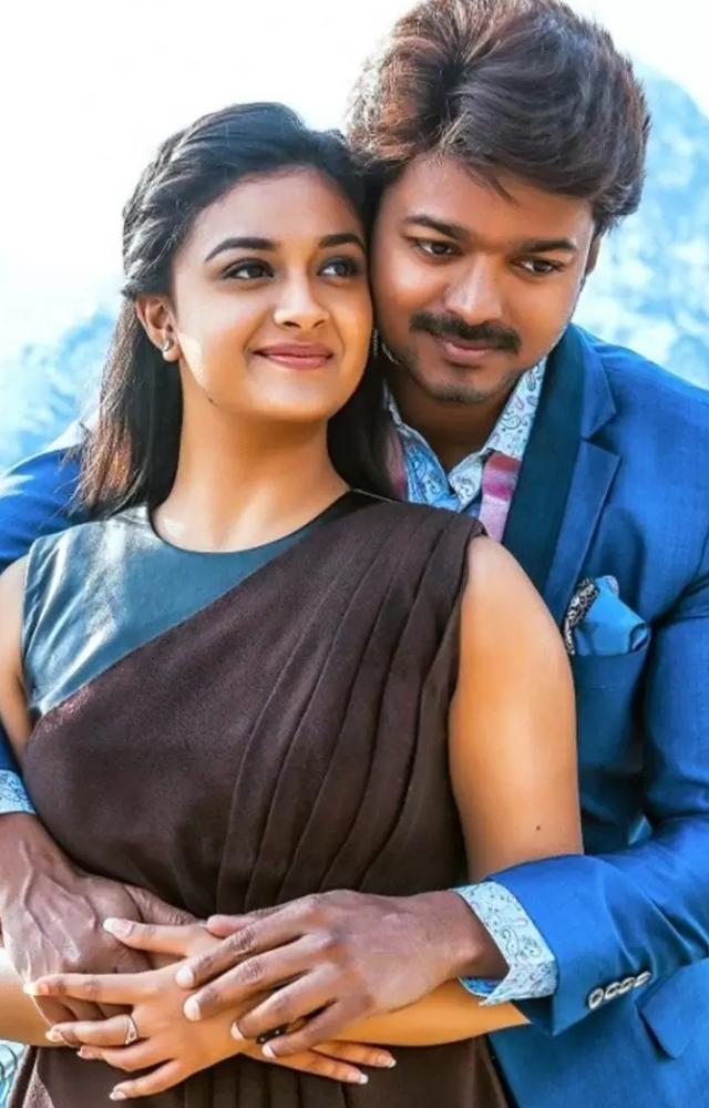 Keerthy expressed her joy by sharing photos with Vijay on Instagram, highlighting the memorable moments from her wedding.